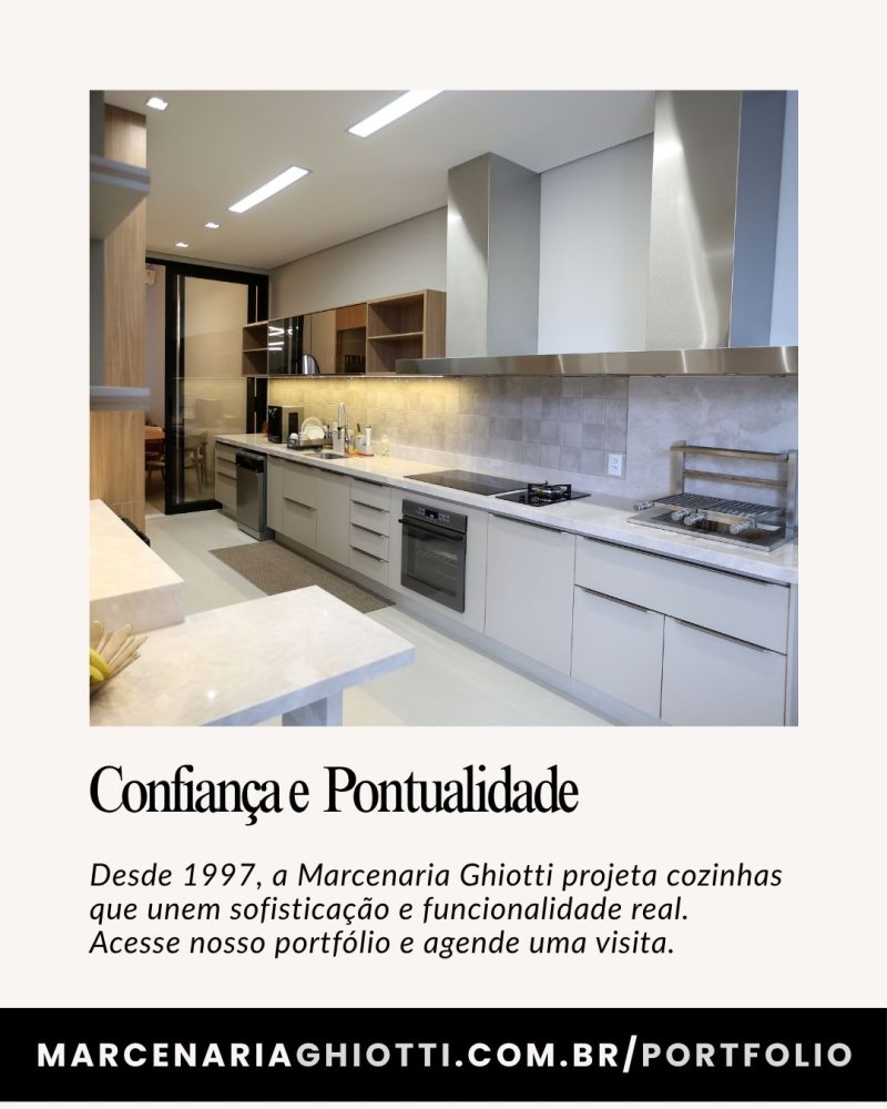 A cozinha que o seu dia a dia merece com móveis planejados