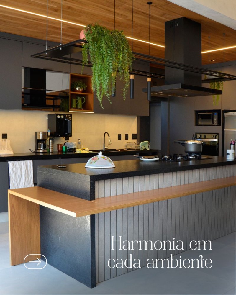 Móveis planejados com Harmonia em cada ambiente